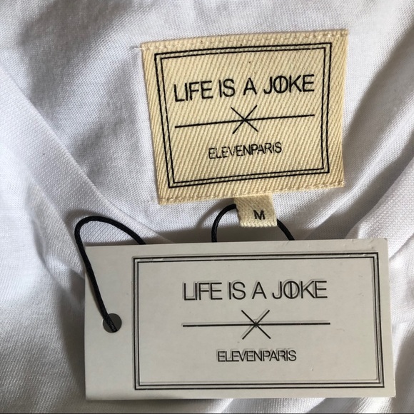 Eleven Paris Jesus Loves Wolves Men’s Graphic Tee T-Shirt M - Picture 7 of 9